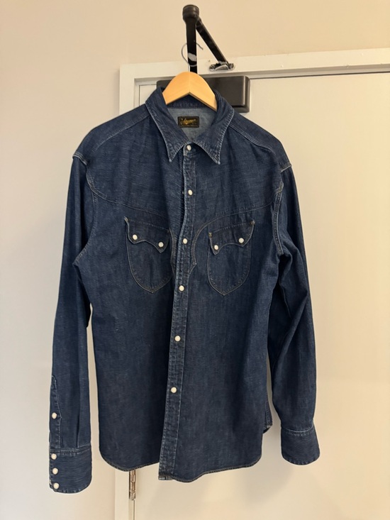 stevenson overall co Other - Stevenson Overall Co Cody Japanese Denim Western Shirt size XXL